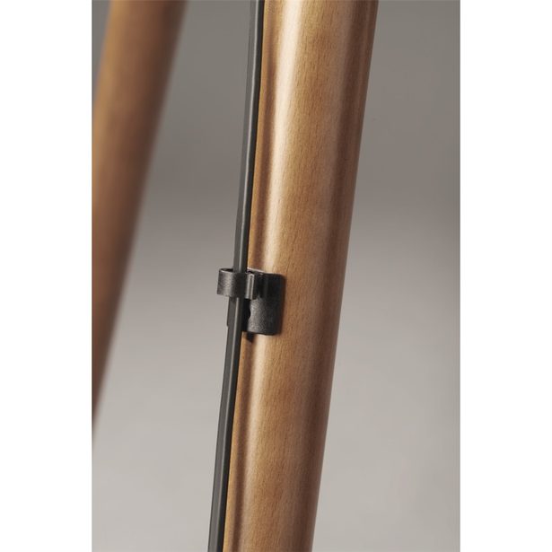 Hama podlahový TV stojan Real Wood, 400x400, dřevo