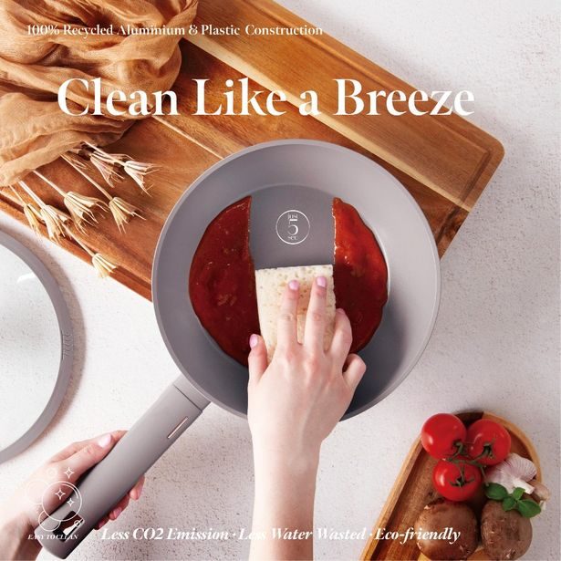 BERLINGERHAUS Sada nádobí s titanovým povrchem 10 ks Taupe Collection BH-8110