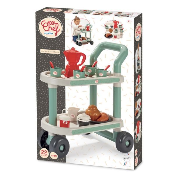 Snídaňový vozík s přísl.