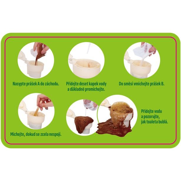 GLUMI Sliz Výbuch záchodu