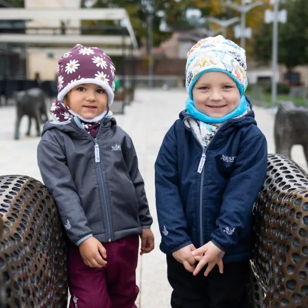 ESITO Zimní čepice spadená Daisy