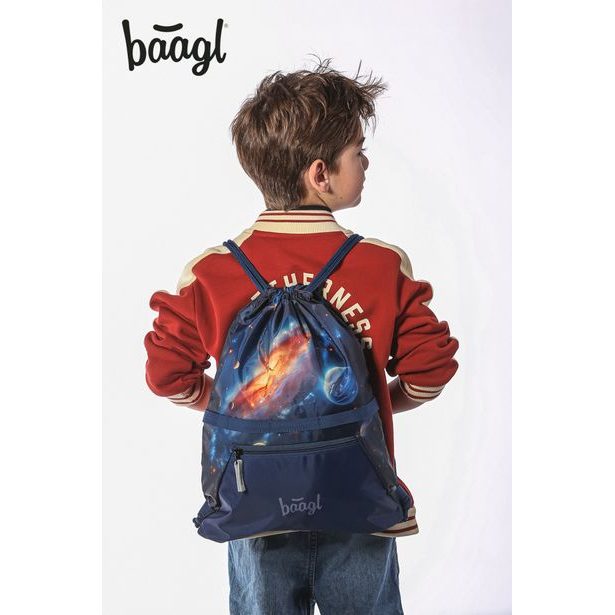 BAAGL SET 3 AIRY Vesmír: batoh, penál, sáček
