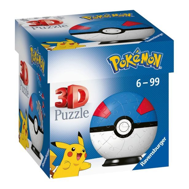 Puzzle-Ball Pokémon Motiv 2 - položka 54 dílků