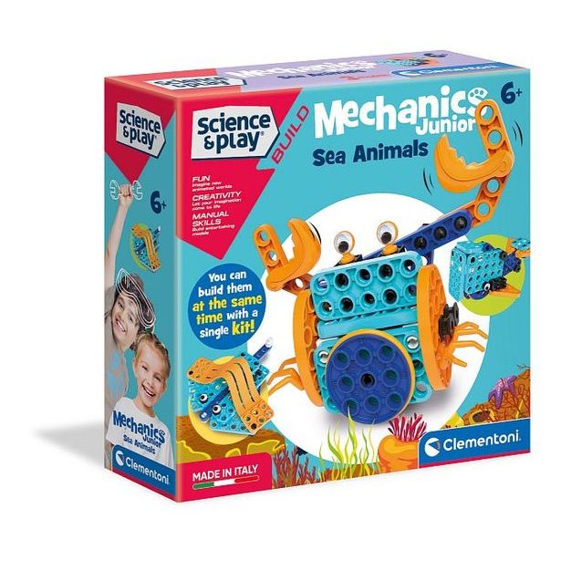 CLEMENTONI Mechanická laboratoř Junior - Vodní zvířata
