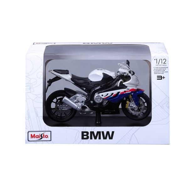Maisto Maisto - Motocykl se stojánkem, BMW S 1000 RR, 1:12