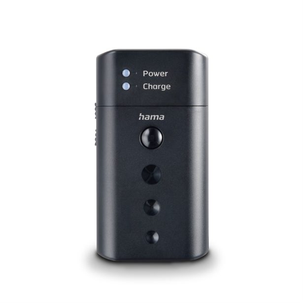 Hama univerzální nabíječka Delta Travel pro Li-Ion, AA/AAA, USB-C