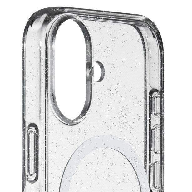 White Diamonds Mag Glitter, kryt pro Apple iPhone 17, magnetický, průhledný s třpytkami
