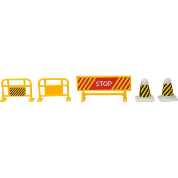 EXCELLENT HOUSEWARE Truck hrací kufřík sada autíček a dopravního značení 17 ks KO-S34497550