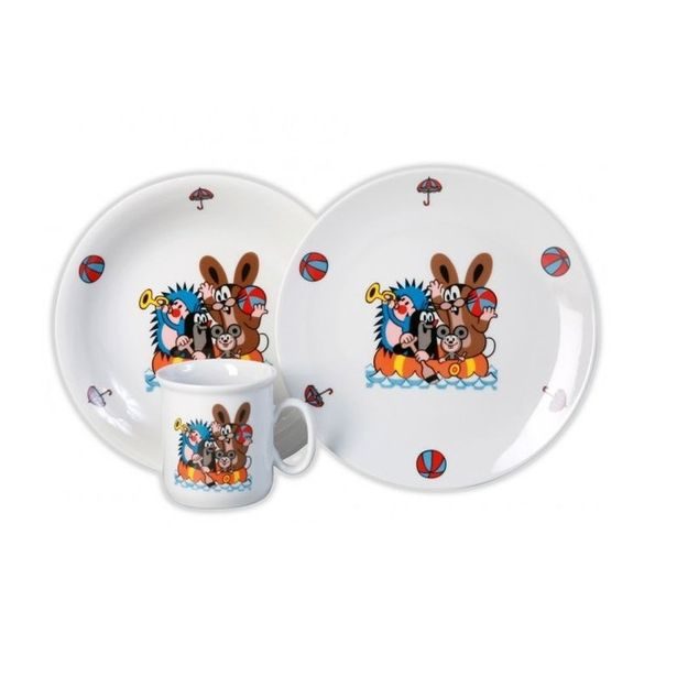 soupr. 3díl. KRTEK a člun,DB, děts.jídel.CAIRO, DB český porc.