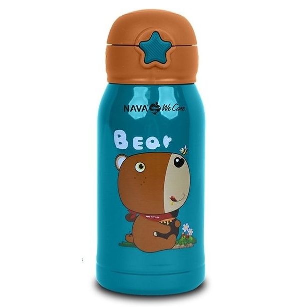 termoláhev 0,50l NR, KAPYBARA, modrá, nápitka