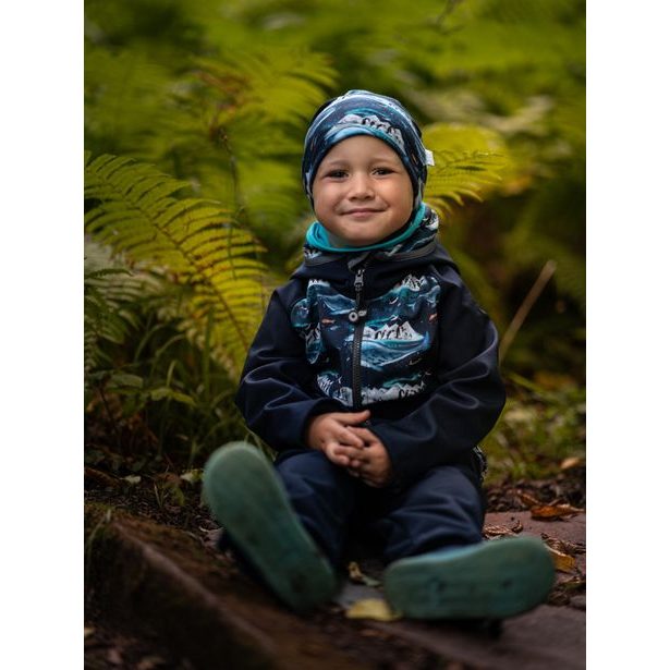 Unuo, Dětská čepice fleecová Homeless, Tučňáci