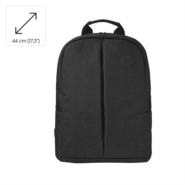 Hama Genua, batoh na notebook, do 44 cm (17,3"), černý