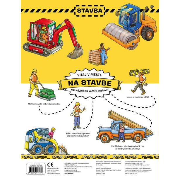 Veľká knižka NA STAVBE pre malých rozprávačov