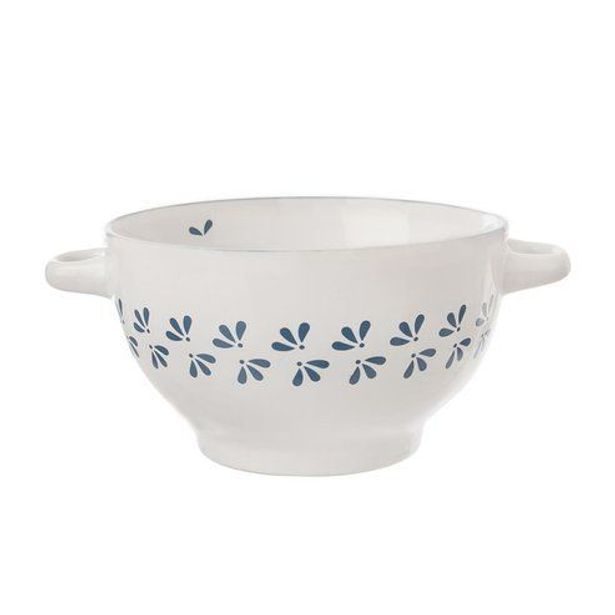 miska 0,75l polévková MODROTISK, keramika