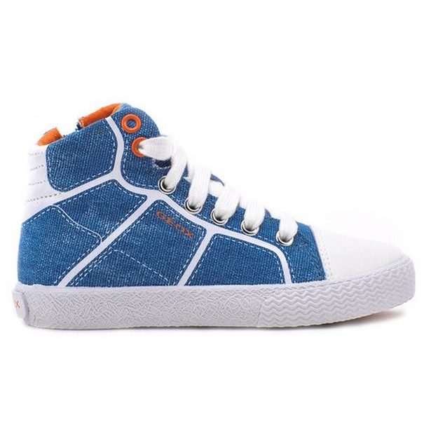 GEOX J SMART BOY ROYAL/ORANGE