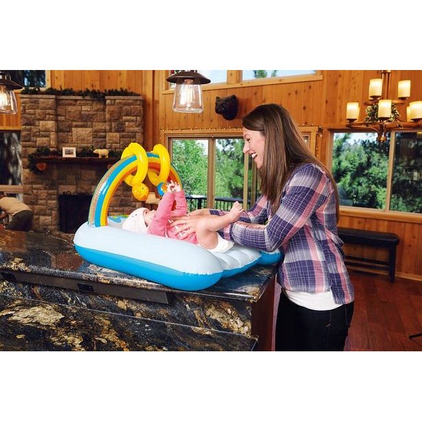 Nafukovací přebalovací podložka, 81cm x 63cm 46cm