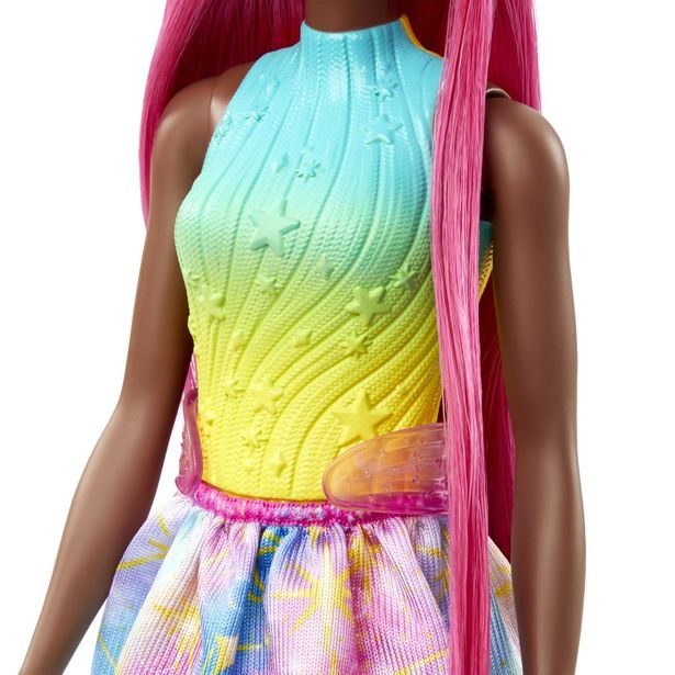 BRB POHÁDKOVÁ PANENKA S DLOUHÝMI VLASY - VÍLA JEDNOROŽEC