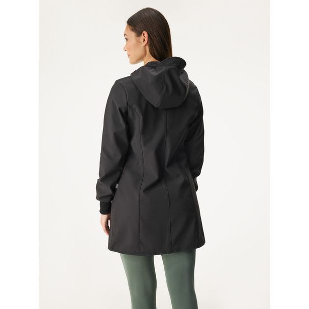 Unuo, Dámský softshellový kabát s fleecem Street, Černá