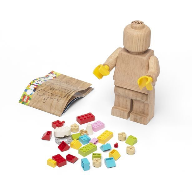 LEGO dřevěná figurka (dub - ošetřený mýdlem)