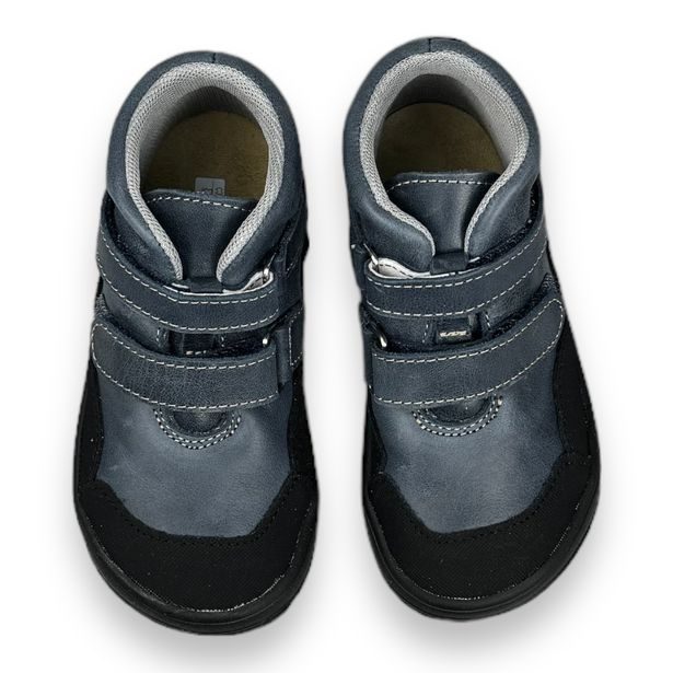 Dětská celoroční obuv Jonap BAREFOOT - Tmavě modrá