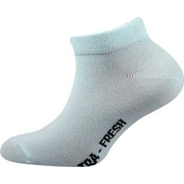 Kotníkové ponožky vel. 17-19, Barva: červená