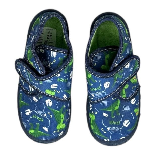 Domácí obuv Befado 538P037 - dinosaurus