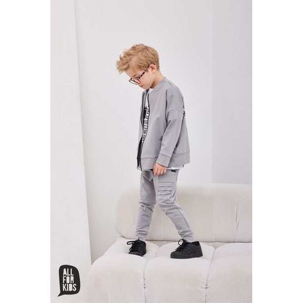 Chlapecké teplákové Baggy šedé