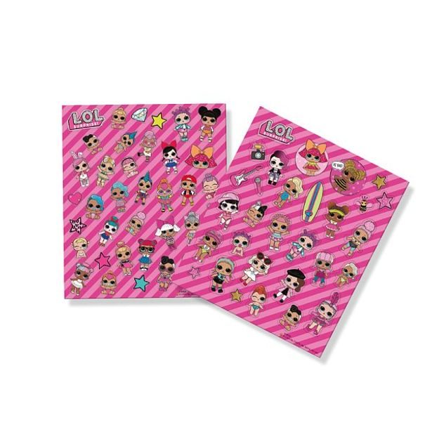L.O.L. - nálepky se třpytkami