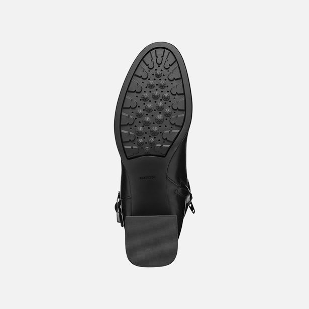 Černé dámské kozačky Geox Walk Pleasure 55