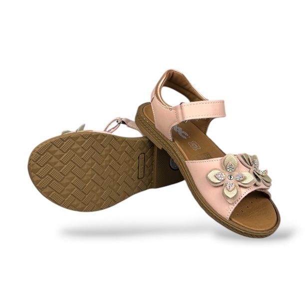 Dívčí letní boty, sandály IMAC - Starorůžové