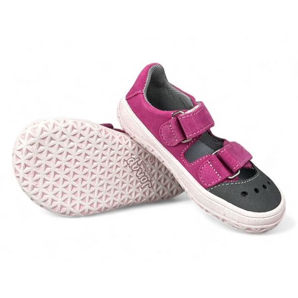 Dětská letní obuv Jonap - Růžová s okopovou špičkou
