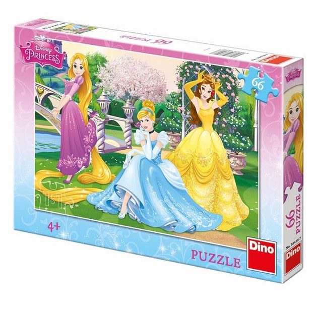 Puzzle Princezny v záhrade 66 dielikov