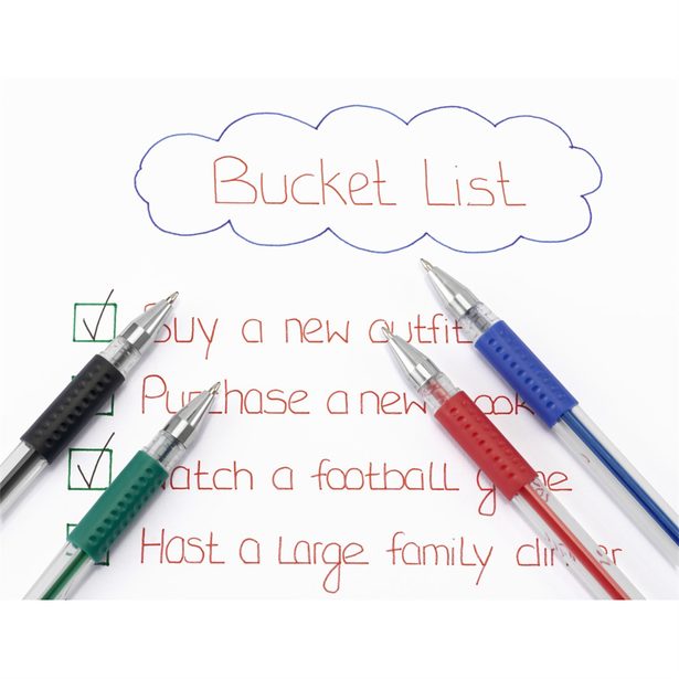 Hama gelové kuličkové pero Basic - set 4 barev (modrá/ zelená/ červená/ černá)