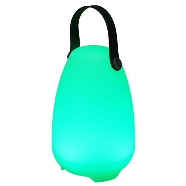 PROGARDEN Nabíjecí lampa kempingová venkovní s ovladačem RGB 21 cm KO-CY8001940