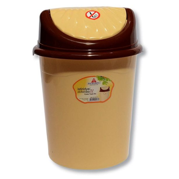 koš odp. 4l výklopný MUŠLE No.1