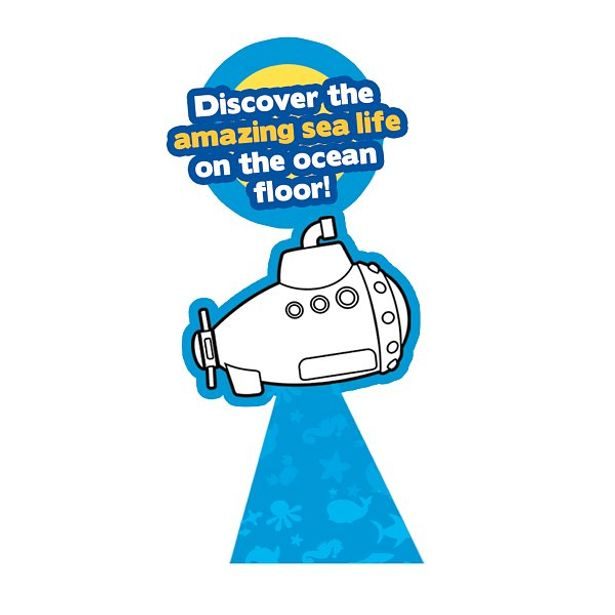 Maisto - BJUNIOR BB Junior - Hračky do vody - Ponorka s projektorem mořského života