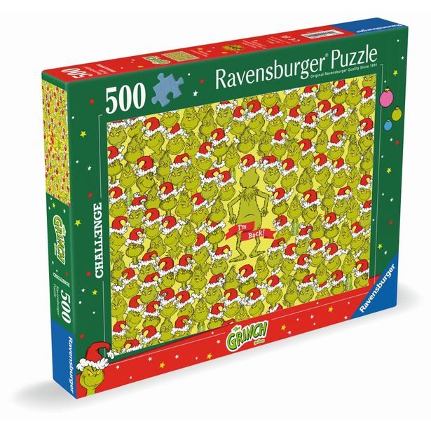 Challenge Puzzle: Grinch 500 dílků
