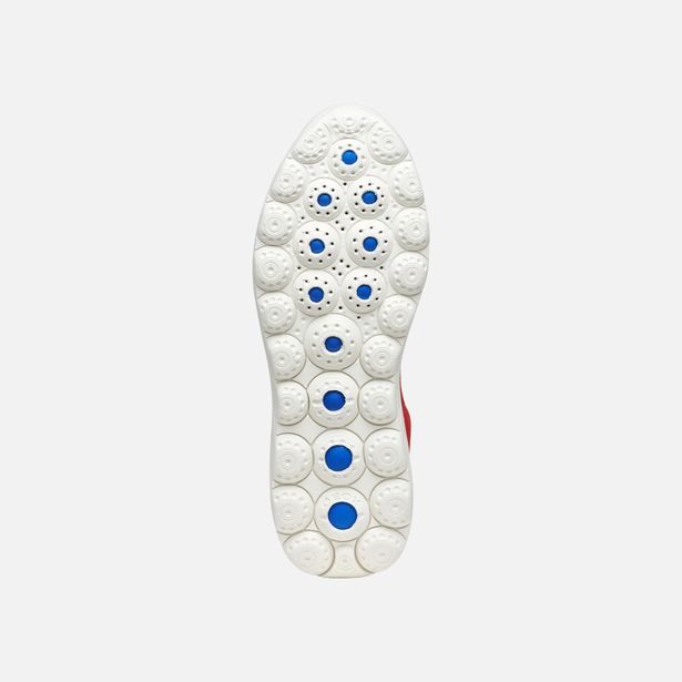 Červené dámské tenisky Geox Spherica Plus Fast in