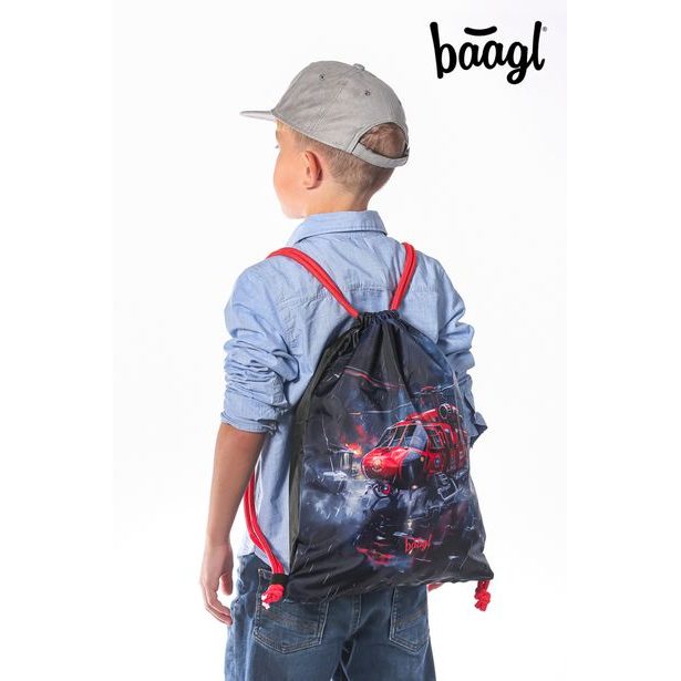 BAAGL SET 3 Airy Plus Záchranáři: batoh, penál, sáček