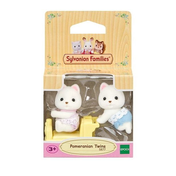 Sylvanian family Pomeranian dvojčata baby