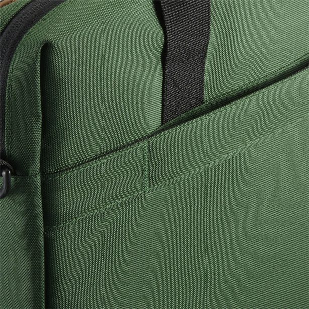 Hama Silvan, brašna na notebook, pro 40-41 cm (15,6-16,2"), recyklovaný polyester, béžová/zelená