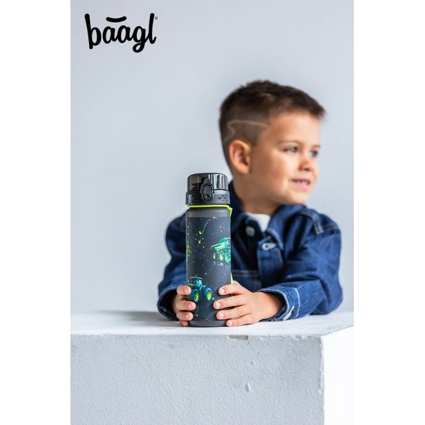 BAAGL Tritanová láhev na pití Traktor, 500 ml