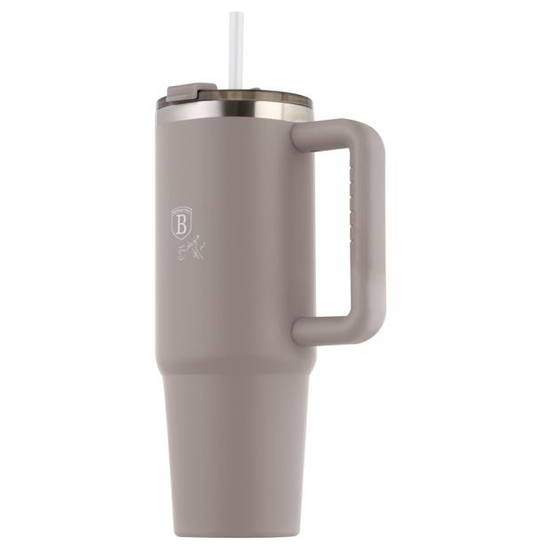 BERLINGERHAUS Termohrnek s dvojitou stěnou BerlingerCup 1 l Taupe Collection BH-8832