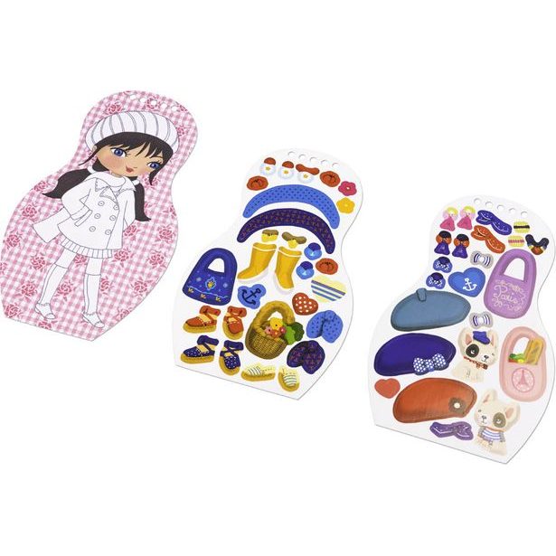 Oblékáme francouzské panenky - EMMA Baagl