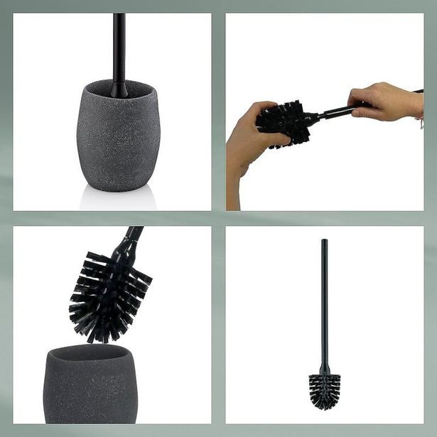 KELA WC štětka RODA kámen KL-23677