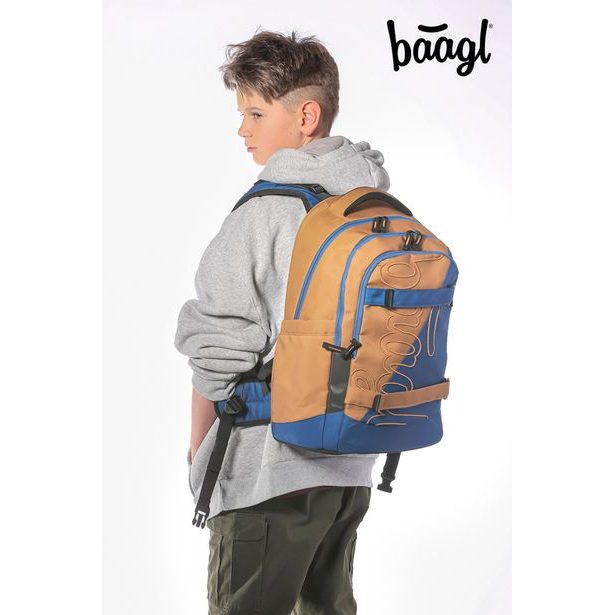 BAAGL SET 5 Skate max Duo: batoh, penál, sáček, sportovní taška, ledvinka