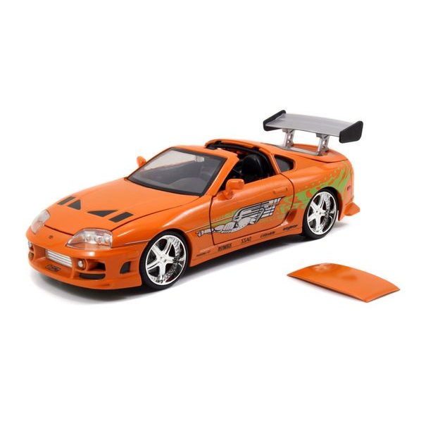 Rychle a zběsile auto 1995 Toyota Supra 1:24 + figurka Brian O’Conner