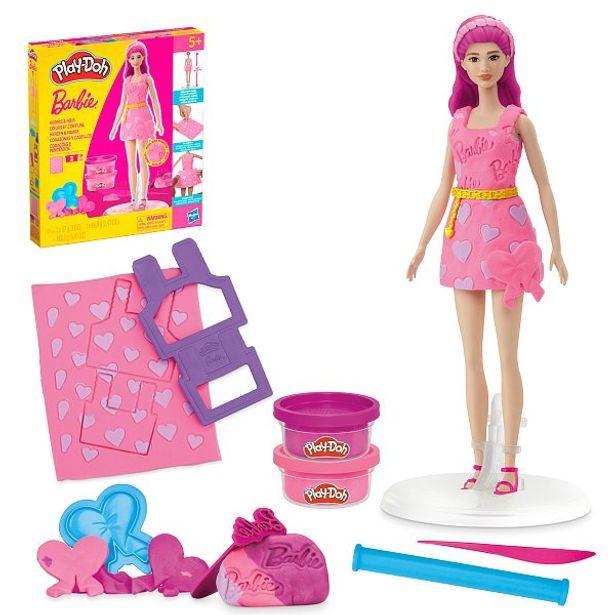 HASBRO - Play-Doh HASBRO - Play-Doh Barbie vlasy a srdce