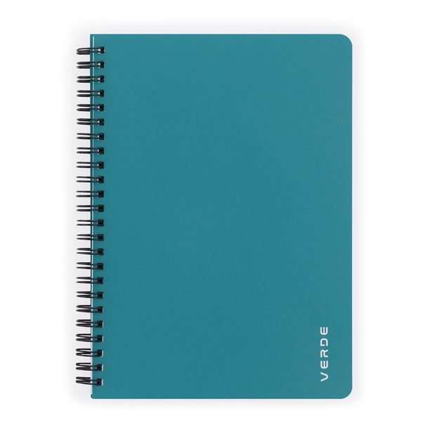 Twin wire blok A5 PP VERDE milano