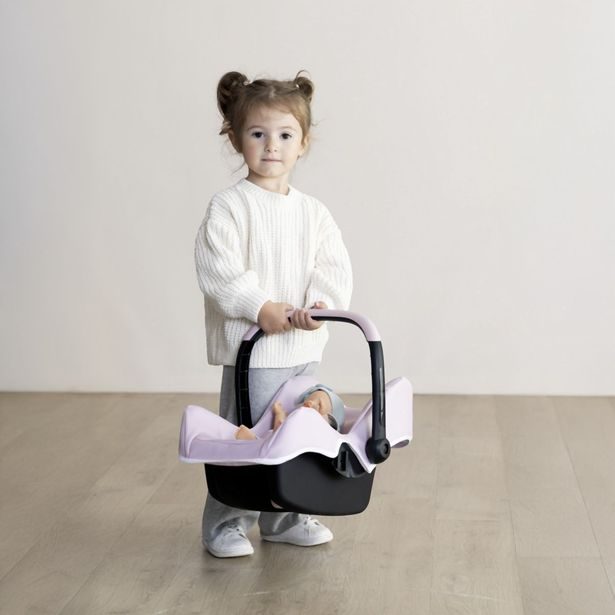 Autosedačka Maxi-Cosi pro panenky světle růžová